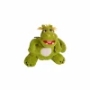 Handpop Filippo de draak H35cm - polyester - groen
