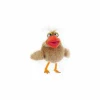 Handpop Petronella Piepspatz H25cm - polyester - multicolor