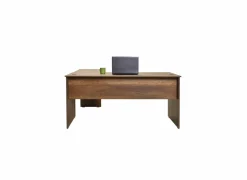 Hoekbureau Meradi 160x144cm - melamine - oslo walnut