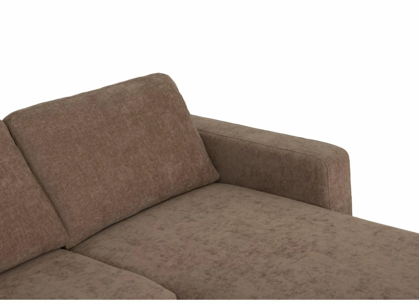 Hoeksalon Alea 291x190cm - stof - siena met bedfunctie & opbergruimte