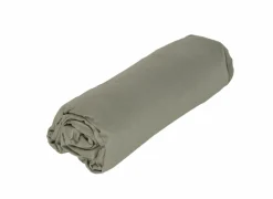 Hoeslaken Arya 140x200cm - katoen - olijf