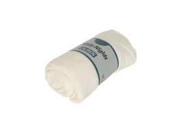 Hoeslaken Lauren 160x200cm - jersey katoen - gebroken wit