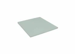 Hoeslaken topper 140x200/160x220cm - katoen - aqua