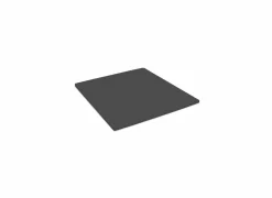 Hoeslaken topper 140x200/160x220cm katoen antraciet