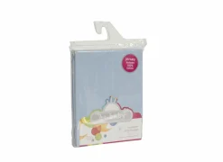 Hoeslaken 60x120cm - jersey katoen - blauw