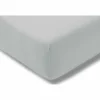 Hoeslaken 140/160x200/220cm jersey katoen lichtgrijs