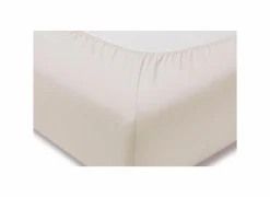 Hoeslaken 90/120x200/220cm jersey katoen greige