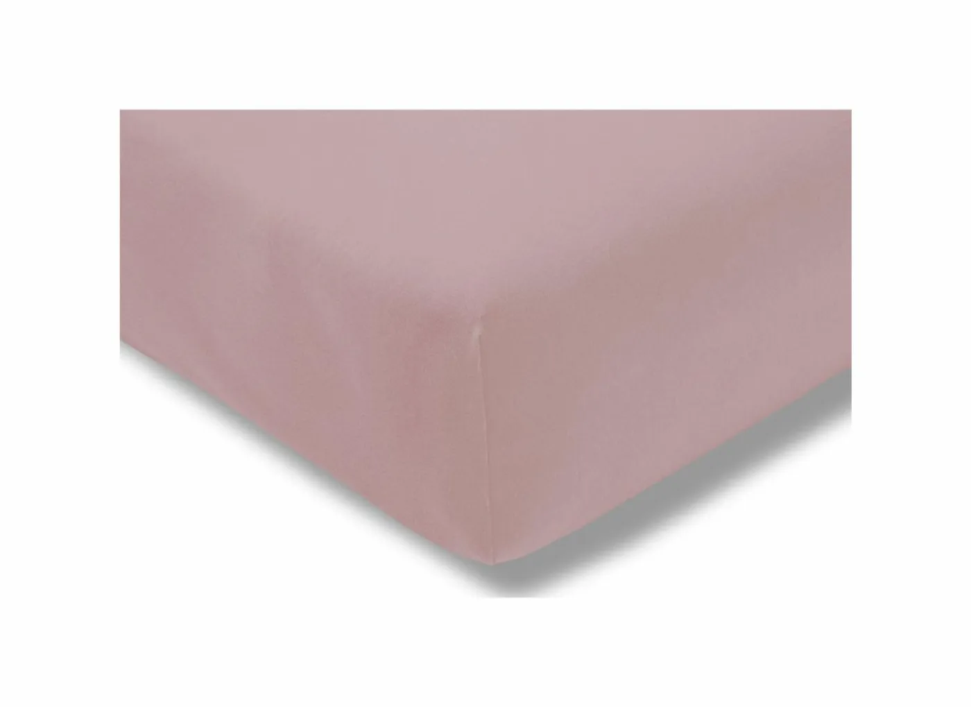 Hoeslaken 140/160x200/220cm jersey katoen roze
