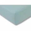 Hoeslaken 140/160x200/220cm jersey katoen aqua
