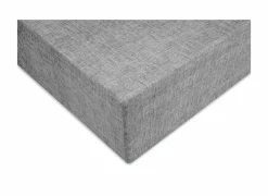 Hoeslaken 90x200cm katoen donkergrijs