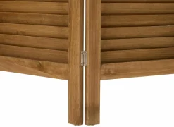 Kamerscherm Camila 120x2x170cm - paulownia hout - bruin