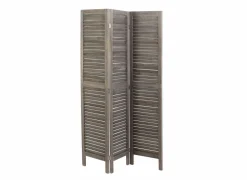 Kamerscherm Vent Ete 120x6x170cm - paulownia massief - grijs