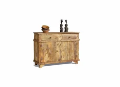 Kast Sacco  120x40x90cm - mango massief - naturel