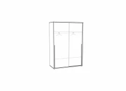 Kinderkamer Casper met bed 120x200cm - schuifdeurkast 150cm en 1 nachtkastje