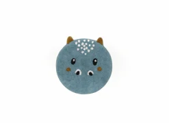 Kindertapijt Dino 50x60cm blauw