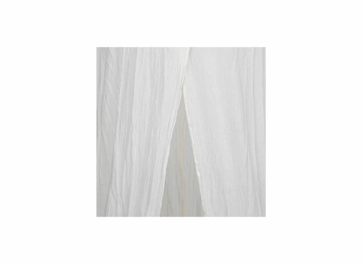 Klamboe 350x50cm - katoen - wit