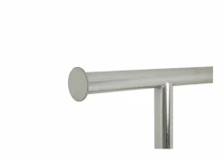 Kledingrek Kelly 130/188,5x55x158/171cm - metaal - chroom