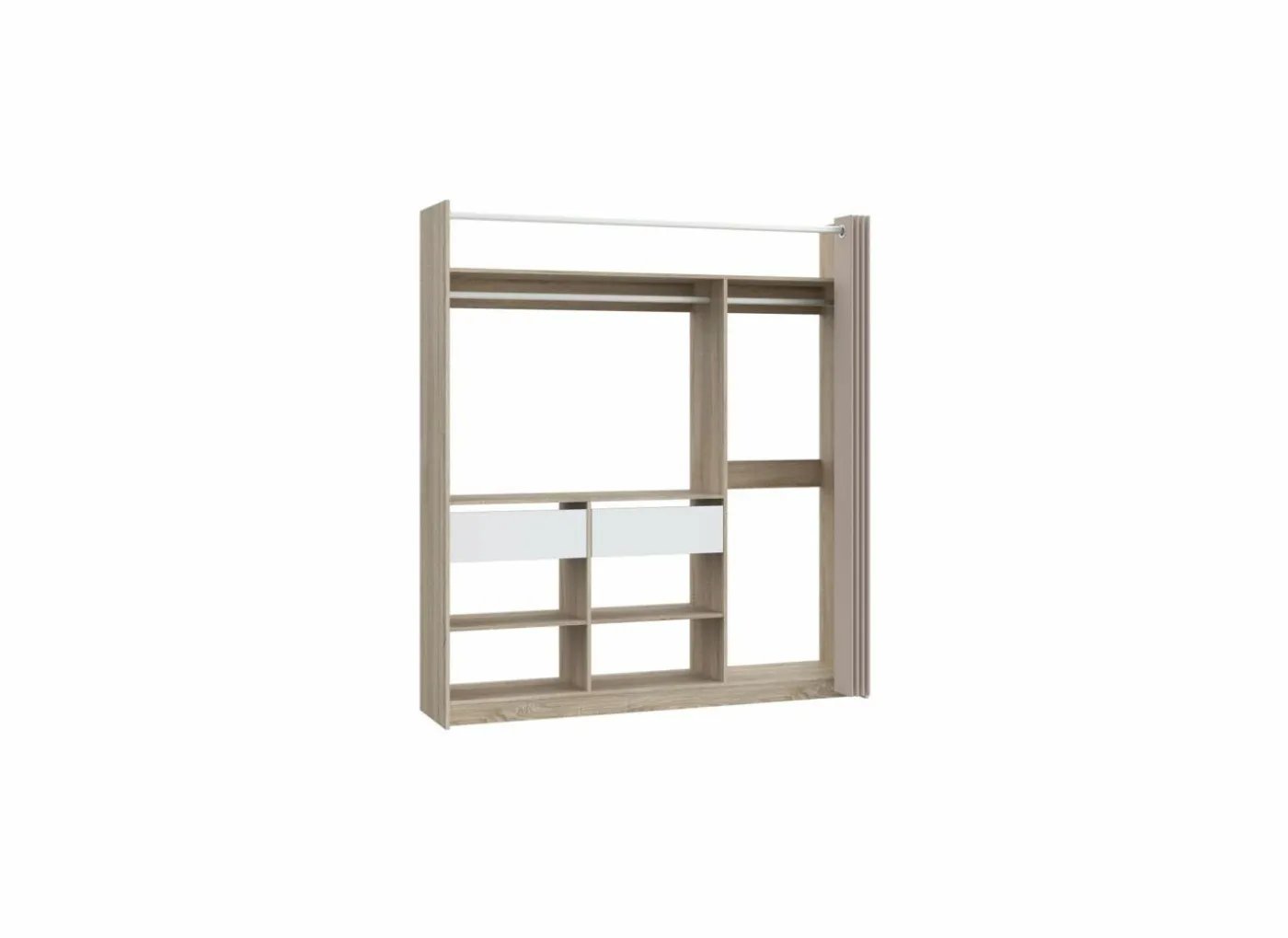 Kledingrek Lyttelton 180x42x200cm - decor - sonoma eik