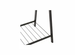 Kledingrek Metty 98x43,5x145cm - staal - zwart