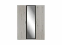 Kleerkast Adria 166cm - decor - zandeik & wolframgrijs