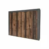 Kleerkast Attaylar 230cm - decor - oldwood vintage & donkergrijs