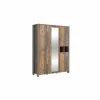 Kleerkast Clif 156cm - decor - old wood & beton