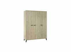 Kleerkast Evy 2 150cm - decor - lente eik