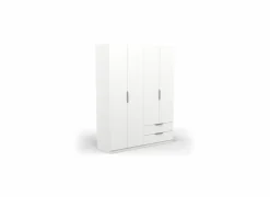 Kleerkast Ghost 157cm - decor - wit