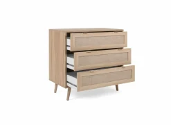 Ladekast Bali 80x40x80cm - melamine - sonoma eik