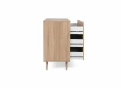 Ladekast Bali 80x40x80cm - melamine - sonoma eik