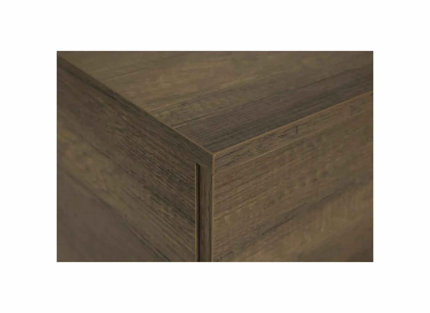 Ladekast Komodo 73x44x96cm - melamine - walnoot