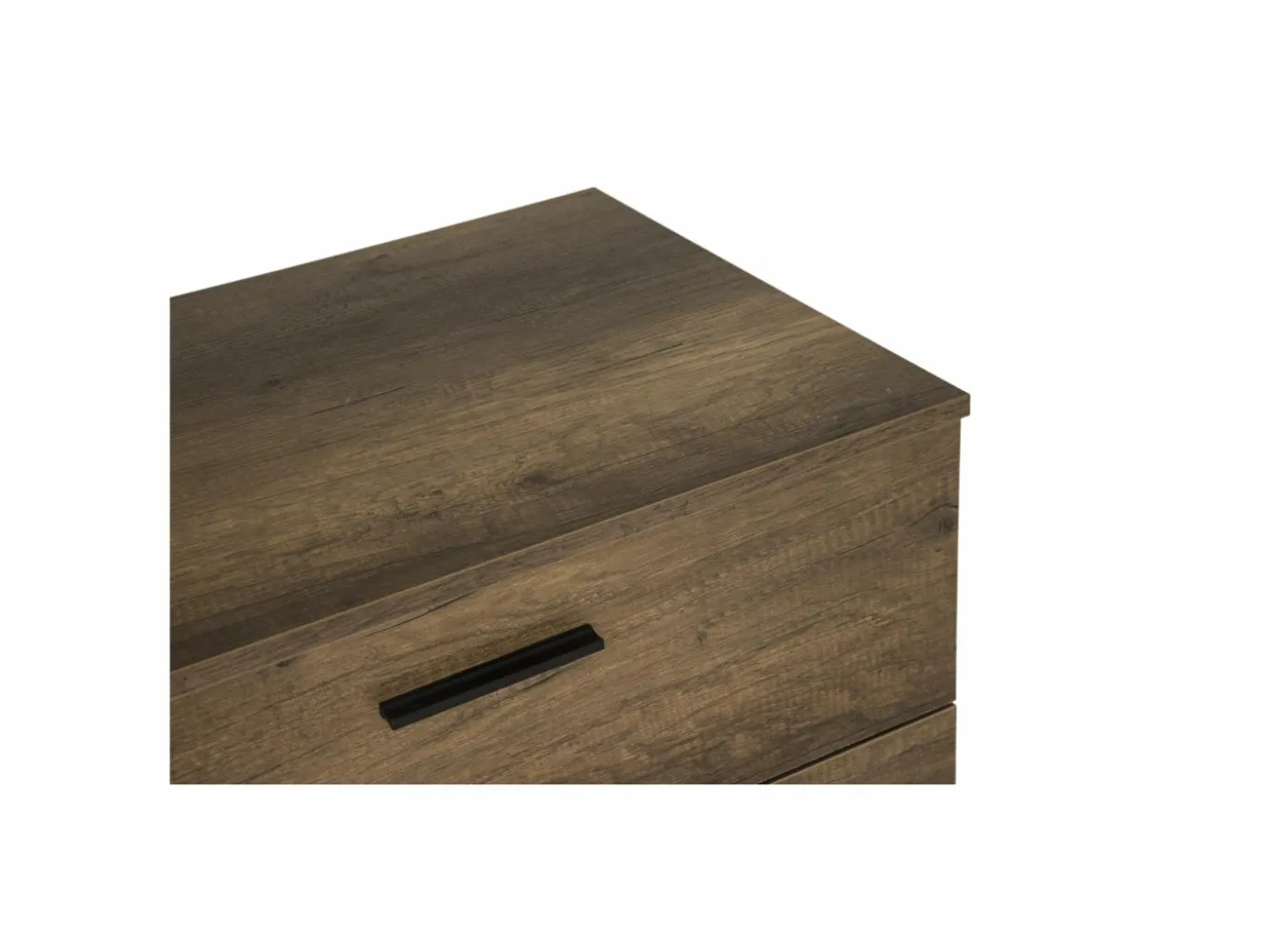 Ladekast Komodo 73x44x96cm - melamine - walnoot