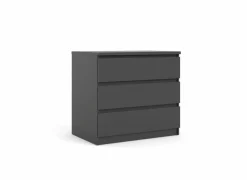 Ladekast Naia 77x50x71cm - MDF - zwart