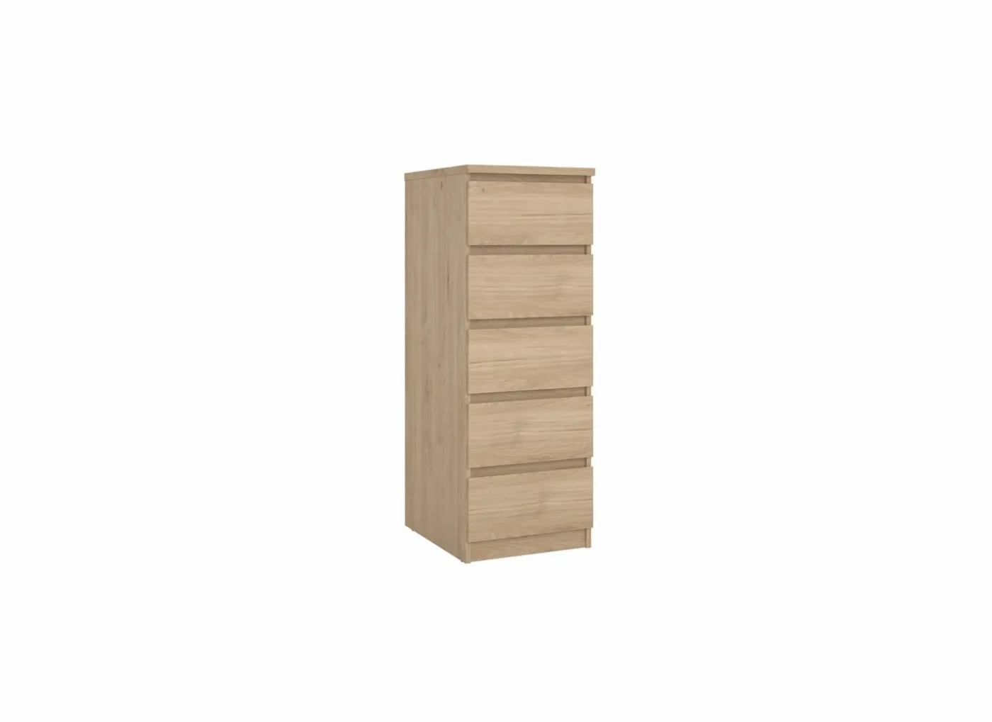 Ladekast Naia 41x50x111cm - melamine - jackson hickory