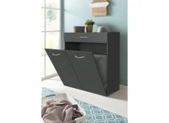 Linnenbox 80x40x98cm - decor - grafiet