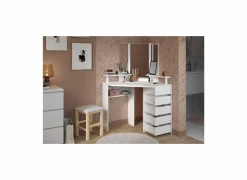 Make-up tafel Volage met spiegel 114x114x142cm