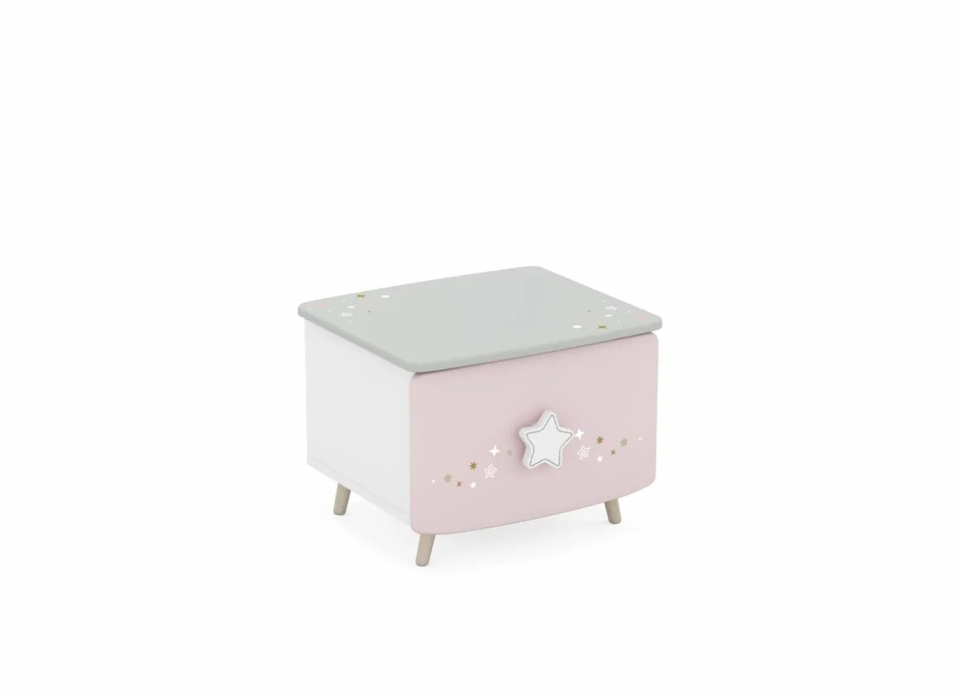 Nachtkastje Etoiles 44x39x34cm - decor - multicolor