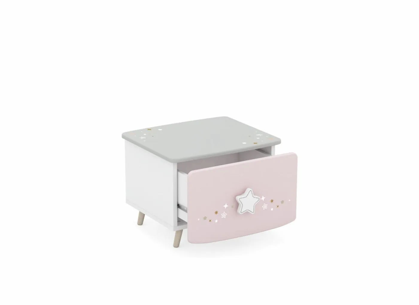 Nachtkastje Etoiles 44x39x34cm - decor - multicolor