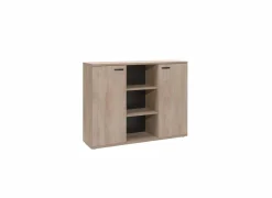 Opbergkast Rio 2 160x40x117cm - melamine - humus eik