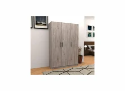 Opbergkast 120x40x180cm - decor - new grey oak
