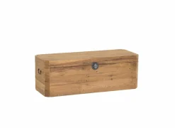 Opbergkoffer Opium 130x48x45cm - gerecycleerd den massief - naturel