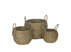 Opbergmand Byrsa H25/30/36cm set van 3