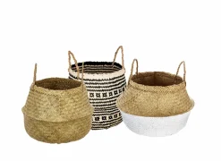 Opbergmand Seagrass Ø40xH40cm