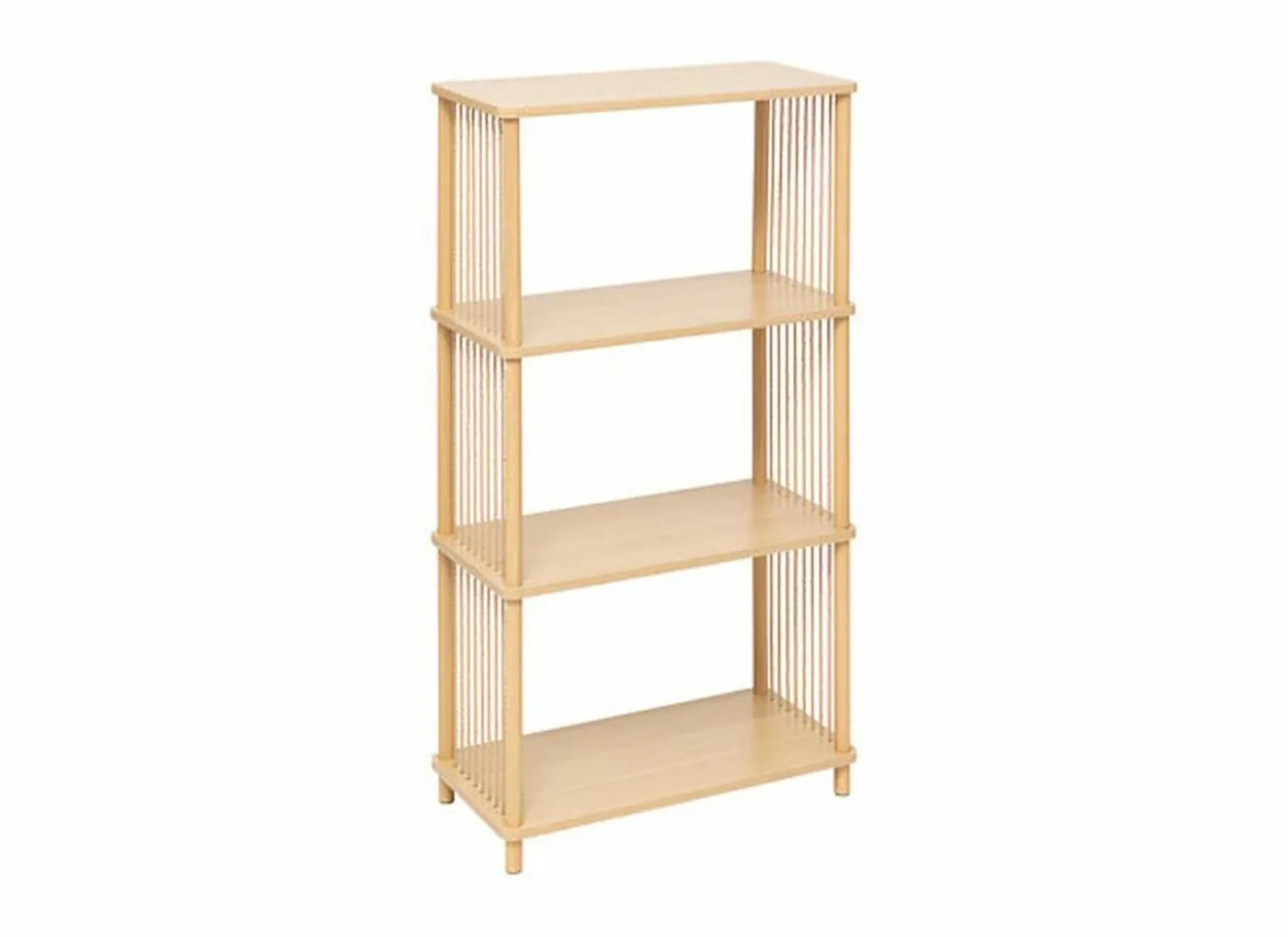 Opbergrek Kord 60x30x110cm - decor & staal - naturel