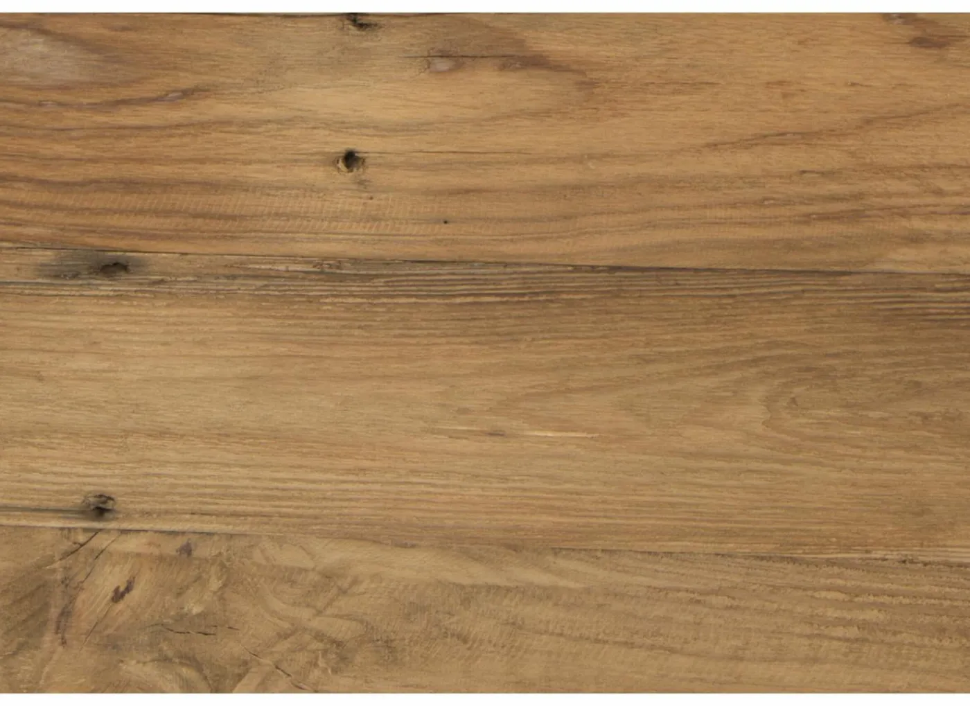 Opbergrek Opium 91x35x190cm - gerecycleerd den massief - naturel & zwart