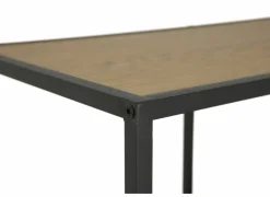 Opbergrek Tower 77x35x114cm - melamine & metaal - wild oak