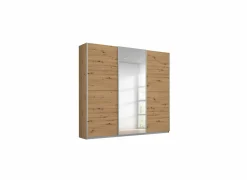 Schuifdeurkast 203cm - decor - artisanale eik