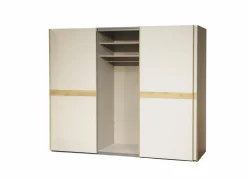 Schuifdeurkast 270cm - decor - champagne