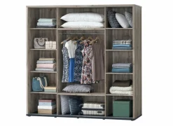 Schuifdeurkast Elvira 240cm - decor - canada oak