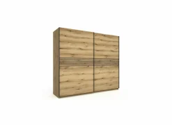 Schuifdeurkast Kato 250cm - melamine - etna eik